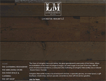 Tablet Screenshot of livingstonmercantilestore.com